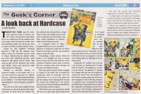 A Look back at Hardcase. (NewsVille December 6-19, 2018 issue)