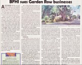 BF Homes developer sues Garden Row businesses story (NewsVille, March 15-28, 2018 issue)