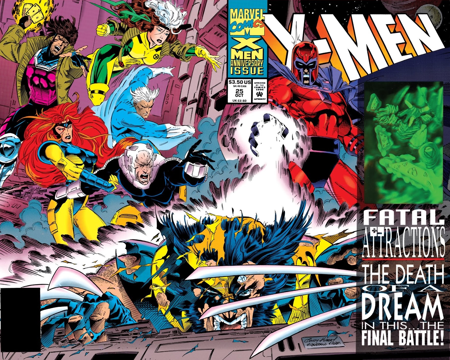 NEWSSTAND X-Men #30 1994 Marvel Comic Book 